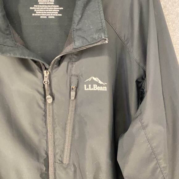 🖤 L.L. Bean Lightweight Full Zip Windbreaker | Men’s XL - Picture 6 of 10